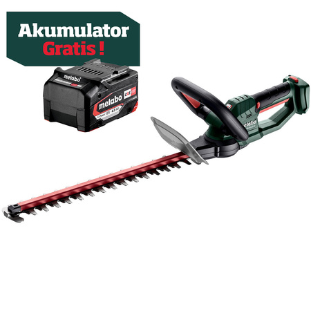 Akumulatorowe nożyce do żywopłotu Metabo HS 18 LTX 45 (601717850)
