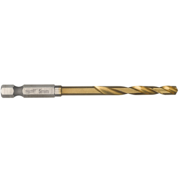 Wiertło do metalu HSS-G TiN 4,2 - 13mm  Milwaukee 5mm