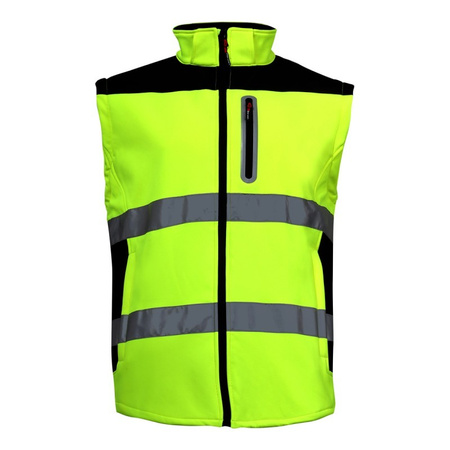 Kurtka ostrzegawcza SoftShell Lahti Pro rozm. XL