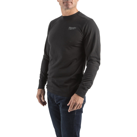 Koszulka t-shirt z długim rękawem czarny HT LS BL M Milwaukee 4932492984