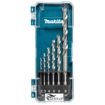 Zestaw 6 szt. wierteł HSS-G Makita D-75742