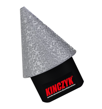 Kinczyk 46-1013 Frez diamentowy KFD stożkowy M14 Ø 2-38mm