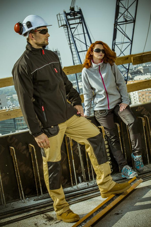 Kurtka SoftShell wodoodporna Lahti Pro czarna, rozmiar M