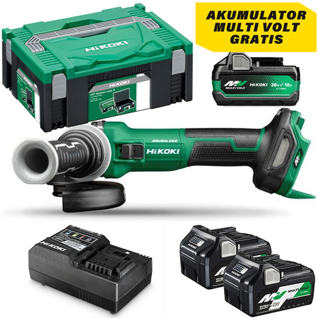Szlifierka kątowa akumulatorowa HiKOKI G3613DE WQZ
