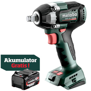 Akumulatorowy zakrętak udarowy Metabo SSW 18 LT 300 BL (602398850)