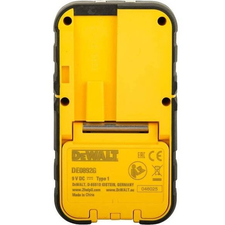 Detektor lasera z zieloną wiązką Dewalt DE0892G