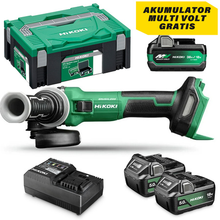 Szlifierka kątowa akumulatorowa HiKOKI G1813DE WQZ