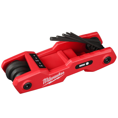 Zestaw składanych kluczy imbusowych HEX 8 el Milwaukee 4932480978