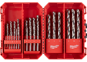 Zestaw wierteł 25szt do metalu HSS-G Thunderweb 1-13mm Milwaukee 4932493870