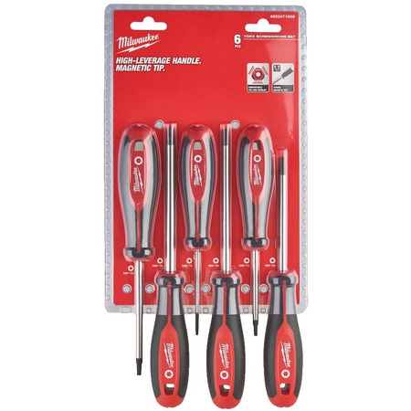 Zestaw wkrętaków śrubokrętów Torx 6szt. Milwaukee 4932471809