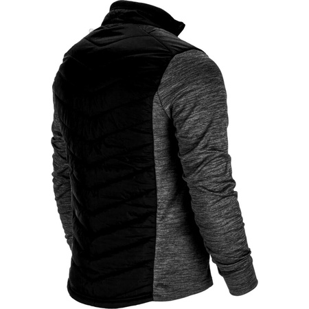 Bluza ocieplana pikowana Lahti Pro szara, rozmiar M