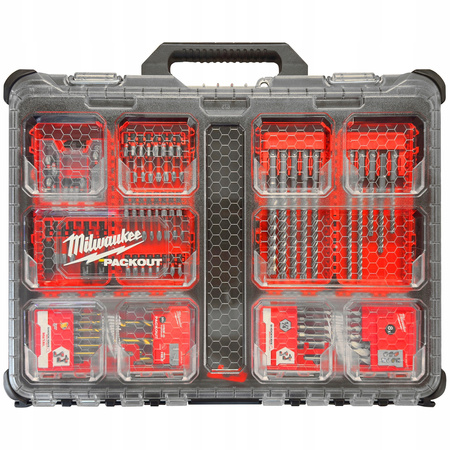 Zestaw akcesoriów PACKOUT 98 elementów Milwaukee 4932499760 
