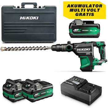 Młotowiertarka akumulatorowa SDS-MAX HiKOKI DH3640DA WAZ
