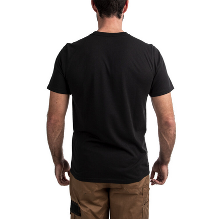 Koszulka t-shirt z krótkim rękawem czarna HT SS BL M Milwaukee 4932492964