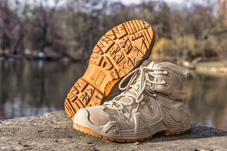 Trzewiki robocze trekkingowe zamszowe L3012639 Lahti Pro beżowe, rozmiar 39