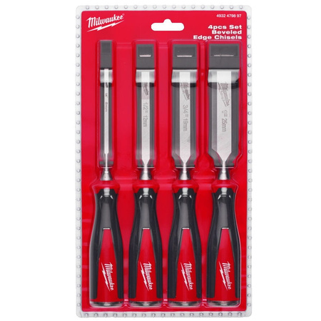 Zestaw dłut do drewna 4szt. Milwaukee 4932479897