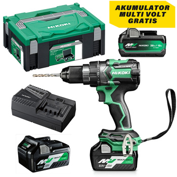 Wiertarko-wkrętarka udarowa HiKOKI DV18DC WRZ