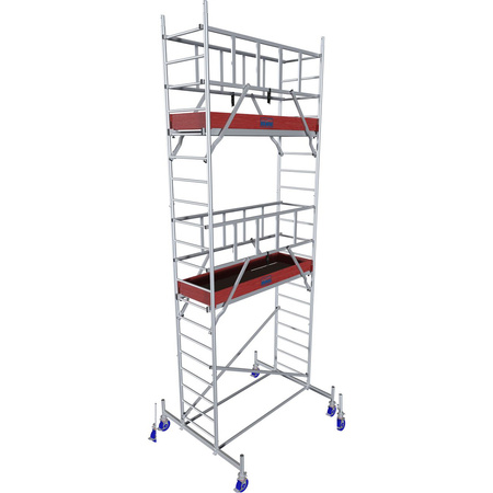 Rusztowanie aluminiowe jezdne KRAUSE MONTO ProTec 4,30m 6,30m