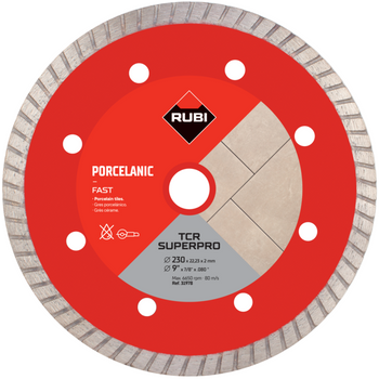 Tarcza diamentowa Rubi TCR 230 Superpro do gresu porcelanowego