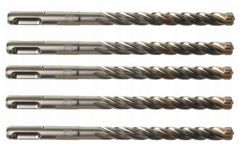 Wiertła zestaw 5szt SDS-Plus Milwaukee MX4 8x165x100mm