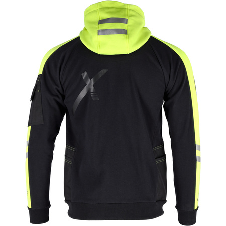 Bluza męska Stalco Mechanick czarna, rozmiar XL