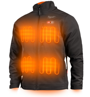 Akumulatorowa podgrzewana kurtka czarna M12 HJ BL5-0 Milwaukee rozm. XL