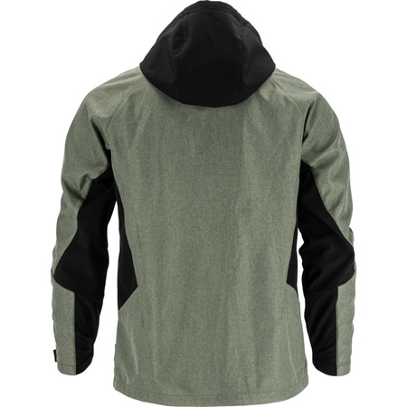 Kurtka Soft-shell z kapturem L4095001 Lahti Pro zielono-czarna, rozmiar S
