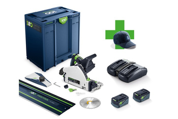 FESTOOL Zagłębiarka akumulatorowa „100 lat” TSC 55 KEBI-Plus/XL-FS 100Y Limited Edition