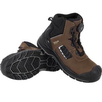 Trzewiki skórzane Stalco Stalker S3S brązowe, rozmiar 41