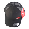 Czapka z daszkiem z siatką trucker czarna Milwaukee 4932493107