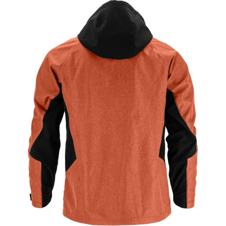 Kurtka Soft-shell z kapturem L4094901 Lahti Pro ceglasto-czarna, rozmiar S