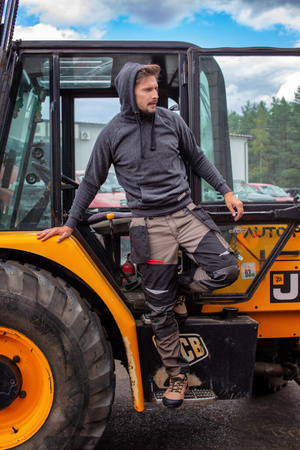 Bluza z kapturem Lahti Pro czarna, rozmiar 3XL