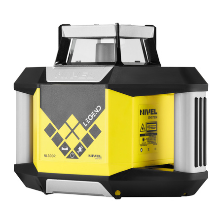 Laser obrotowy Nivel System NL300R DIGITAL + Statyw SJJ1 + Łata LS-24