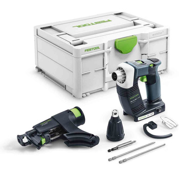 FESTOOL Akumulatorowa wkrętarka budowlana z podajnikiem DURADRIVE DWC 18-2500 Basic