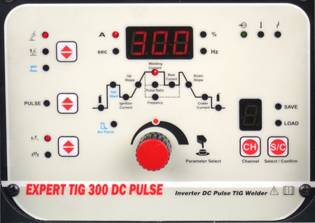 Spawarka inwertorowa EXPERT TIG 300 DC PULSE IDEAL