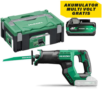 Akumulatorowa piła szablasta 18V HiKOKI CR18DMA W2Z