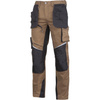 Spodnie robocze do pasa Lahti Pro brązowe, rozmiar L