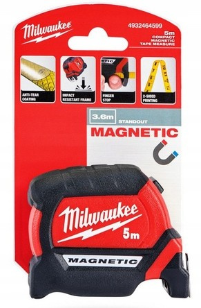 Zwijana miara Milwaukee  MAGNETIC 5m 4932464599