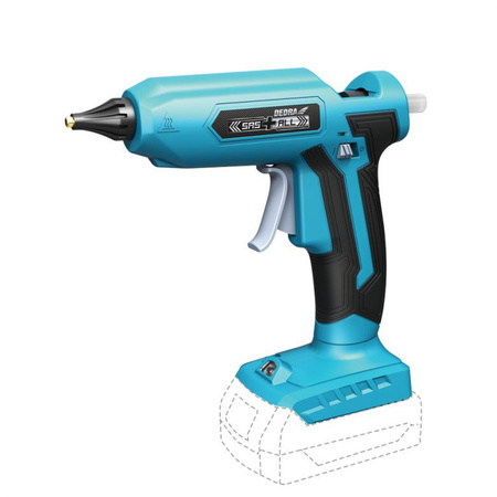 Pistolet do kleju akumulatorowy 18V Dedra DED7052