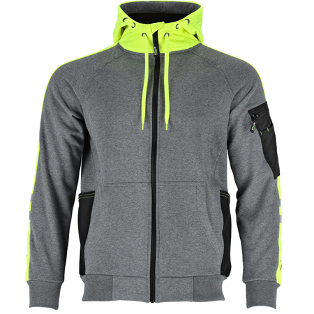 Bluza męska Stalco Mechanick szara, rozmiar 2XL