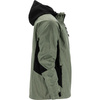Kurtka Soft-shell z kapturem L4095006 Lahti Pro zielono-czarna, rozmiar 3XL