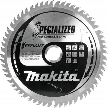 Tarcza tnąca Makita B-69858 do drewna 165x20mm 60Z