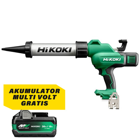 Akumulatorowy wyciskacz do kleju i sylikonu HiKOKI AC18DA W4Z