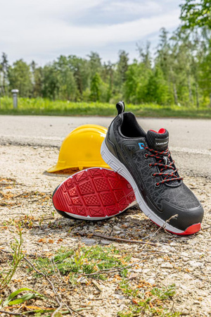 Półbuty robocze ochronne S1P SRC podnosek kompozytowy Lahti Pro czarne, rozmiar 47