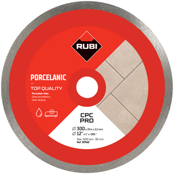 Tarcza diamentowa Rubi CPC 300 Pro do gresu porcelanowego