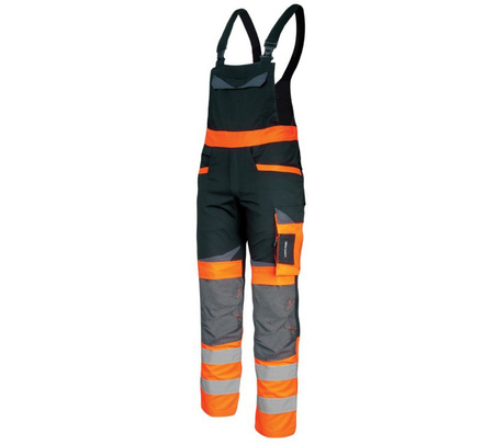 Spodnie na szelkach odblaskowe Lahti Pro rozm. 3XL