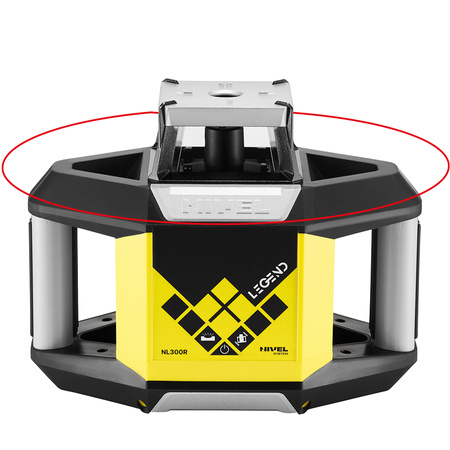 Laser obrotowy Nivel System NL300R DIGITAL + Statyw SJJ1 + Łata LS-24