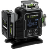 Laser krzyżowy 4D zielony Stalco LLP4DG