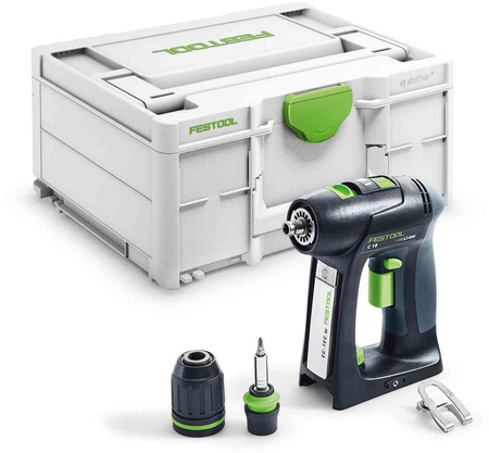 FESTOOL Wiertarko-wkrętarka akumulatorowa 18V C 18-Basic