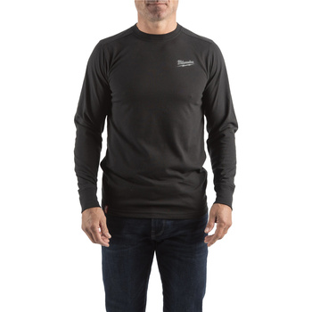 Koszulka t-shirt z długim rękawem czarny HT LS BL L Milwaukee 4932492985